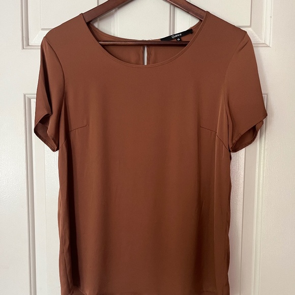 Quince Copper Silk T-shirt - Picture 1 of 4